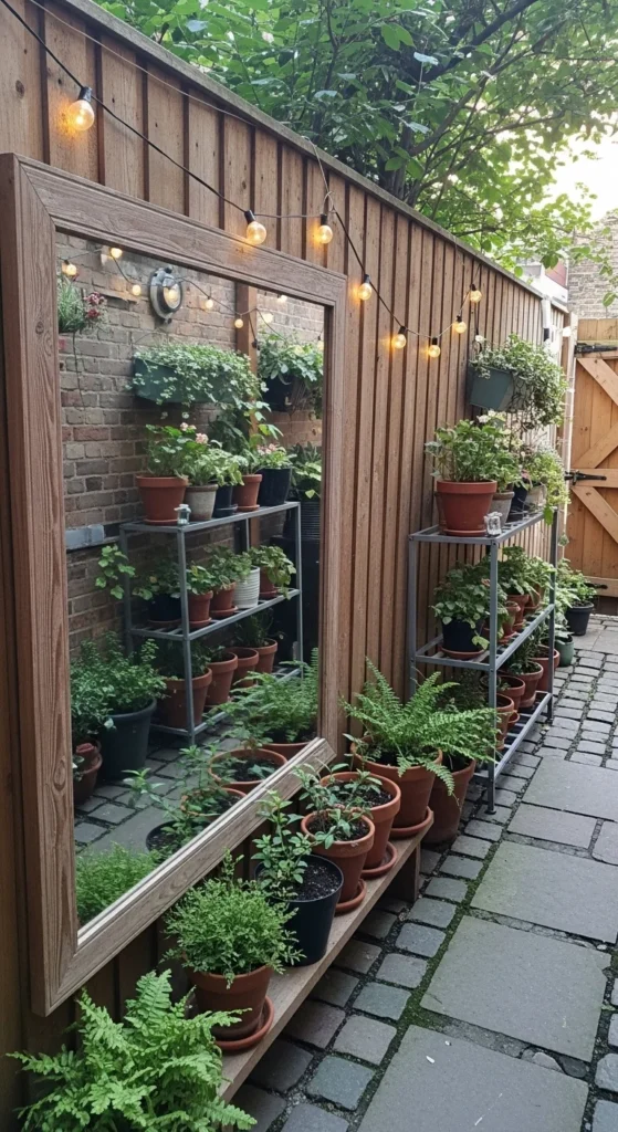 Add Mirrors or Reflective Surfaces