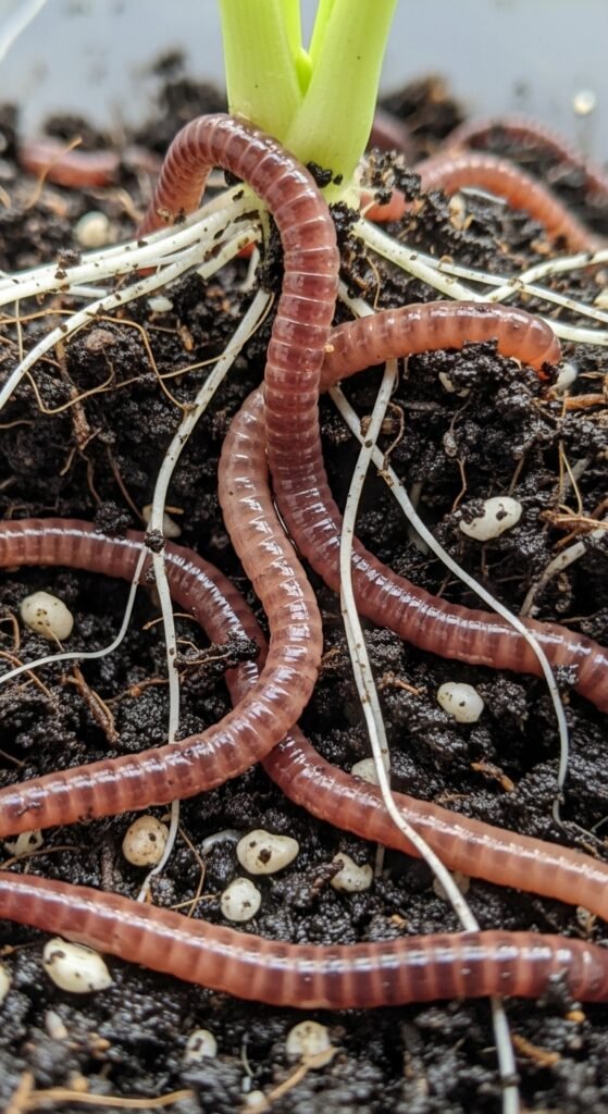 Add Worms to the Grow Beds