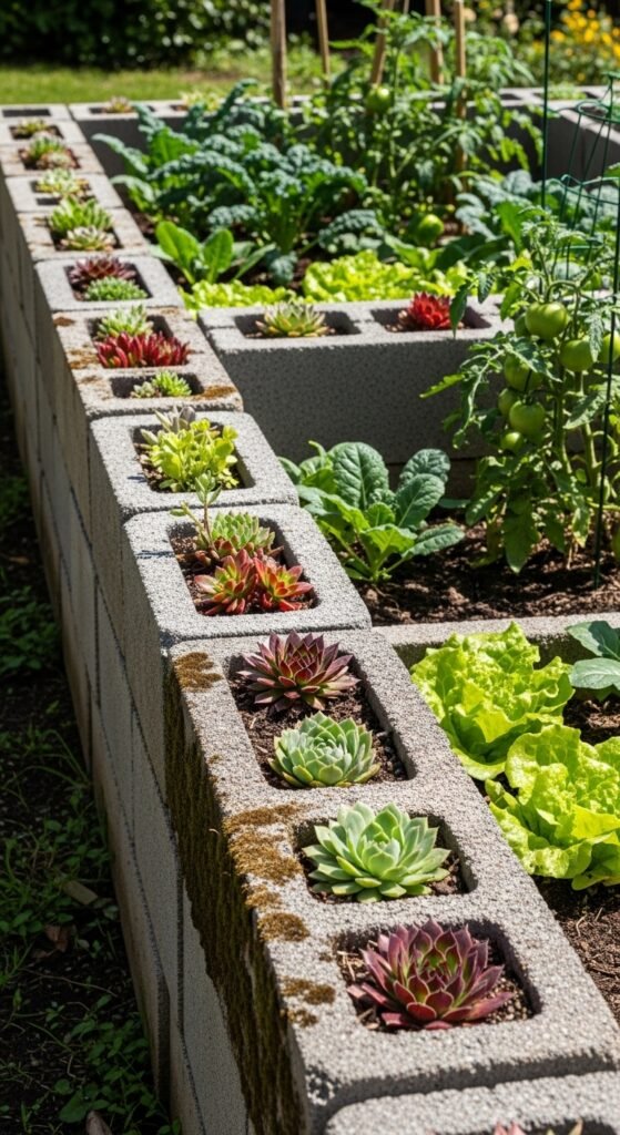 Cinder Block Border