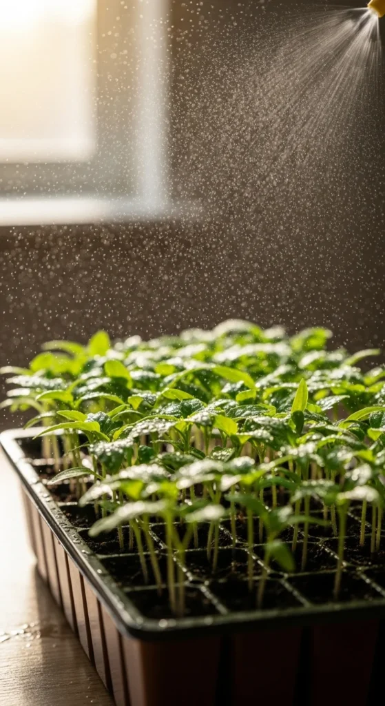  Don’t Overfeed Seedlings