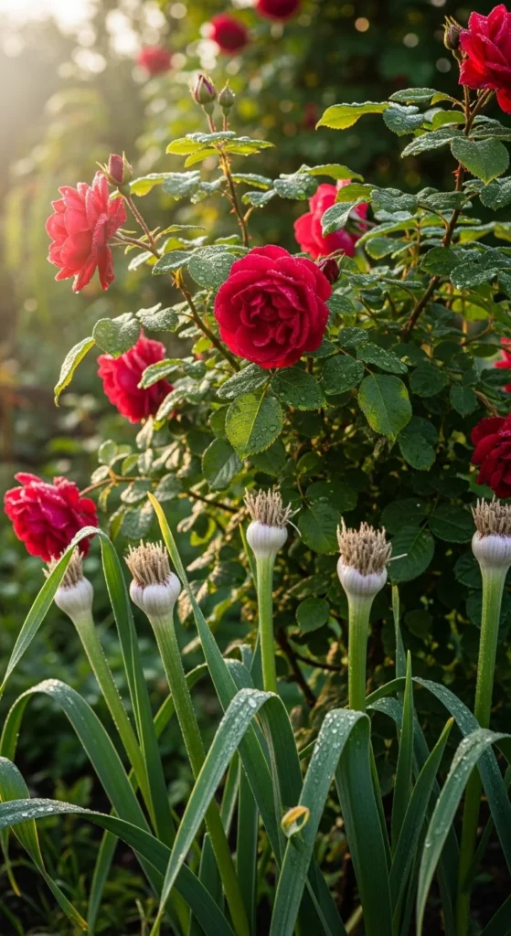 Garlic and Roses