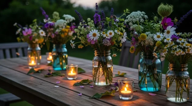 How to Make Stunning Garden Centerpieces with Simple Materials