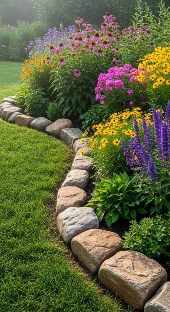 Natural Stone Border
