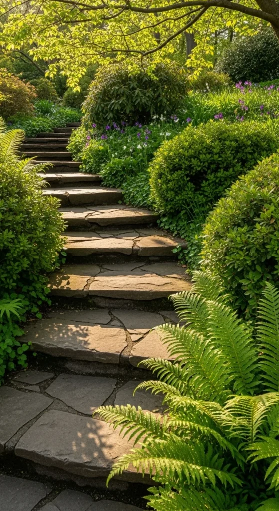 Stone Steps on a Slope
