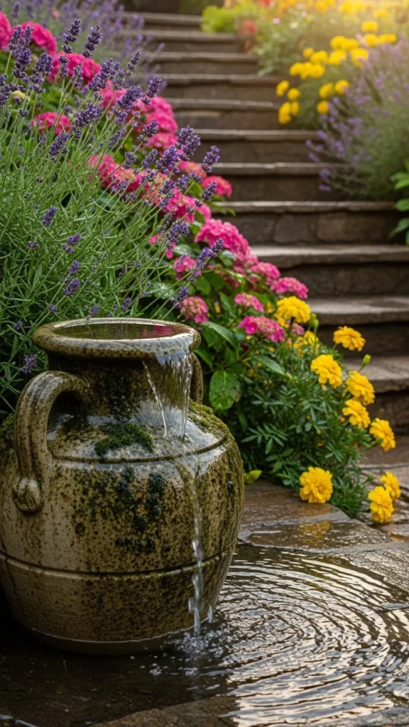 Store Rainwater in Decorative Containers