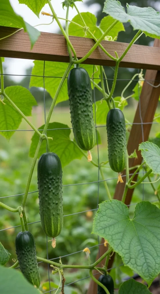 Trellis Cucumber Garden