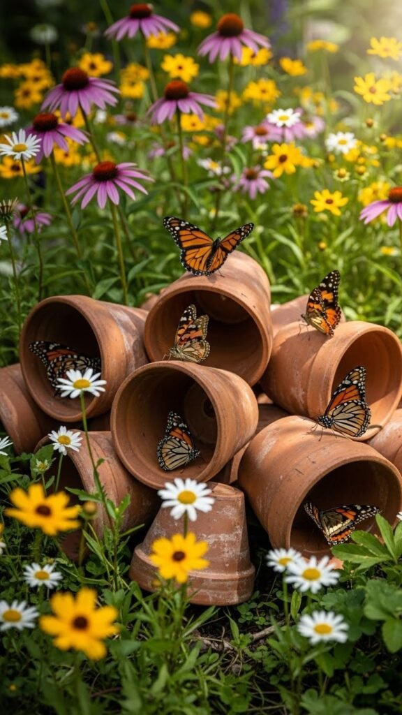 Use Clay Pots for Mini Habitats