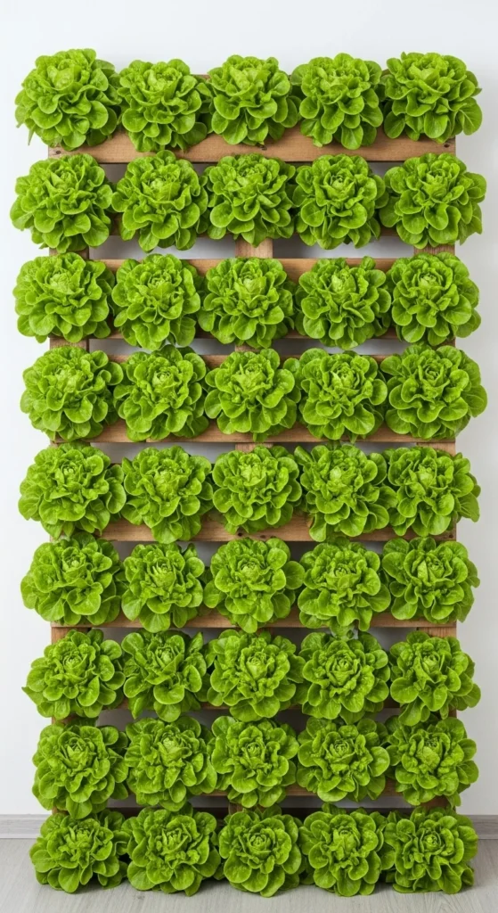 Vertical Lettuce Wall