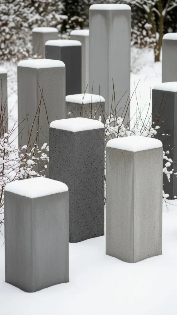 Abstract Concrete Blocks