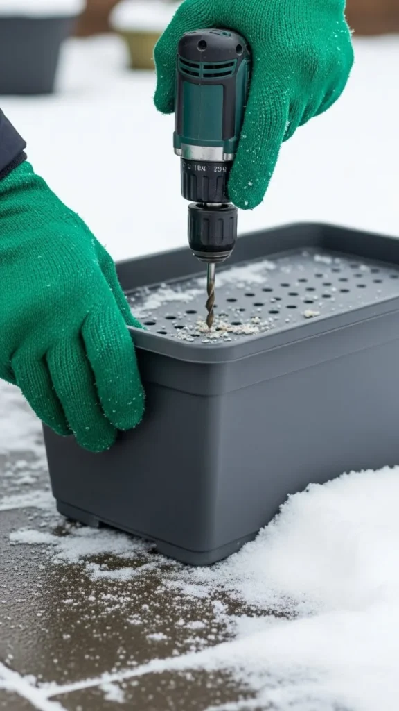 Add Extra Drainage Holes