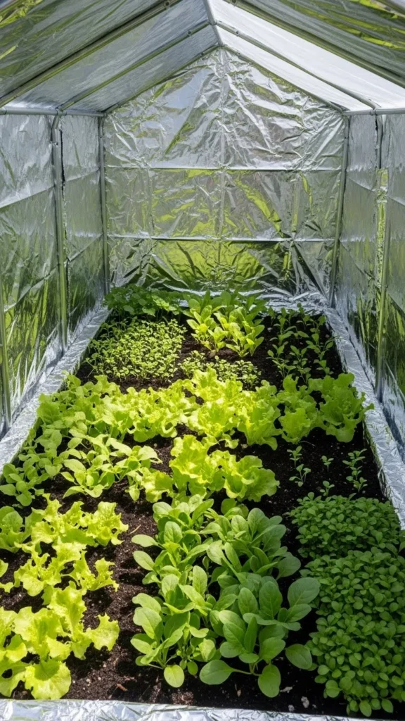 Add Reflective Material Inside the Back Wall