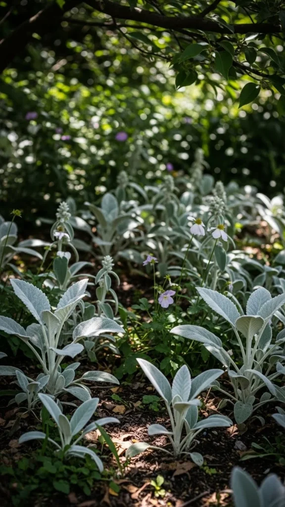 Add White or Silver Foliage