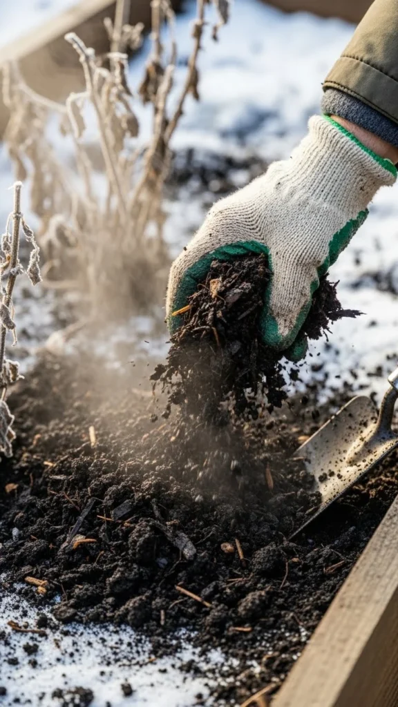 Add a Layer of Homemade Compost