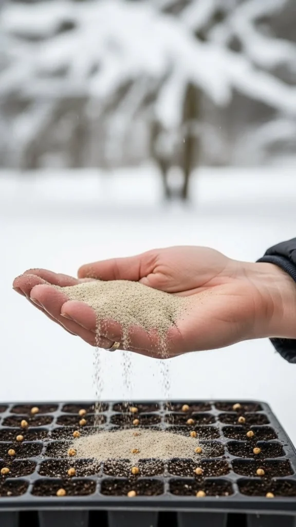 Add a Thin Layer of Sand on Top