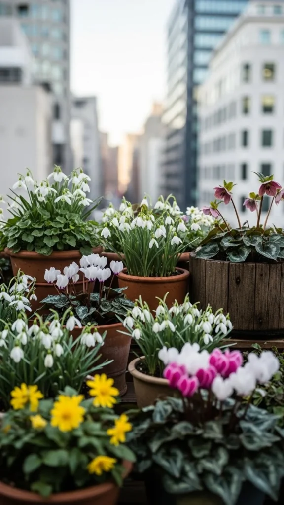 Balcony Winter Bloom Mix