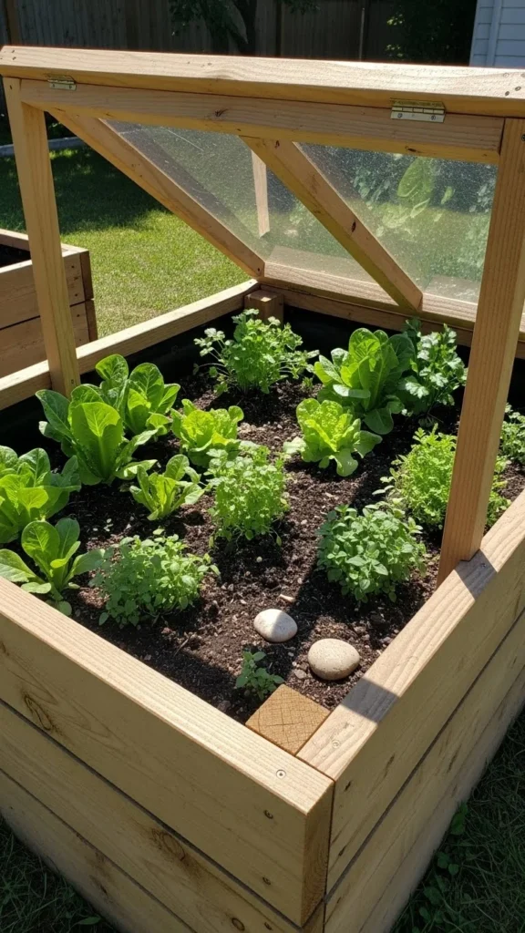 Build a Cold Frame Over an Existing Bed