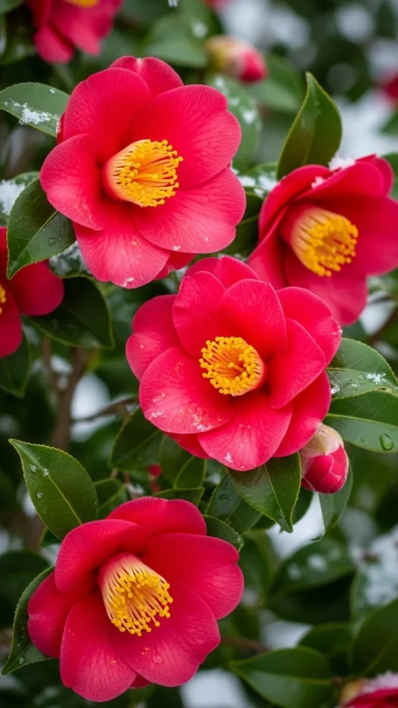 Camellia ‘Yuletide’