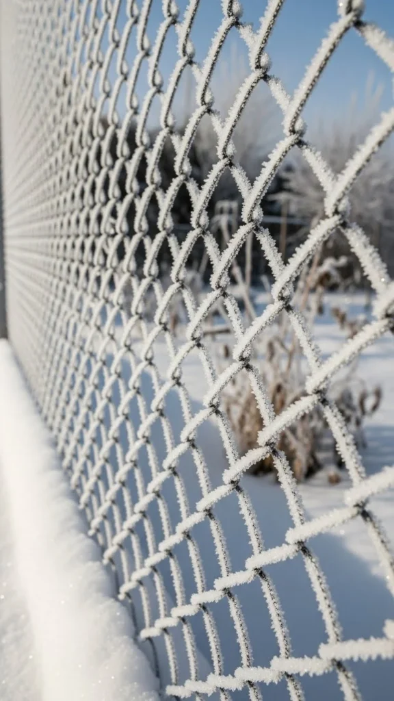 Chain Link Garden Fence