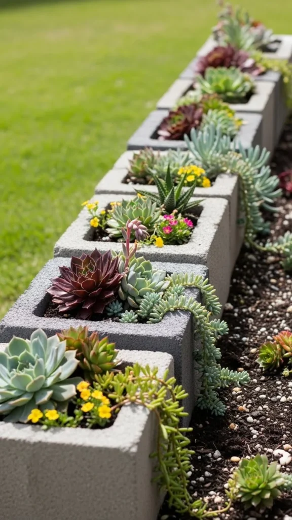 Cinder Block Border