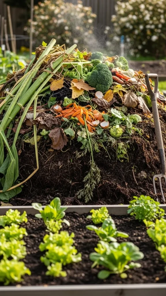 Compost Plant Leftovers