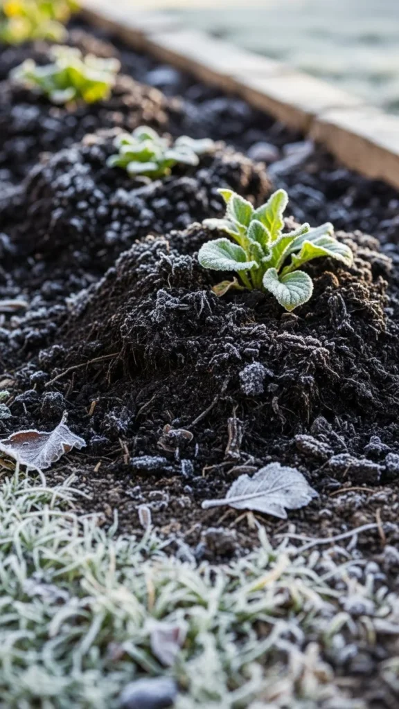 Cover Soil with Compost