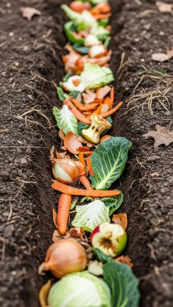 Create Simple Compost Trenches