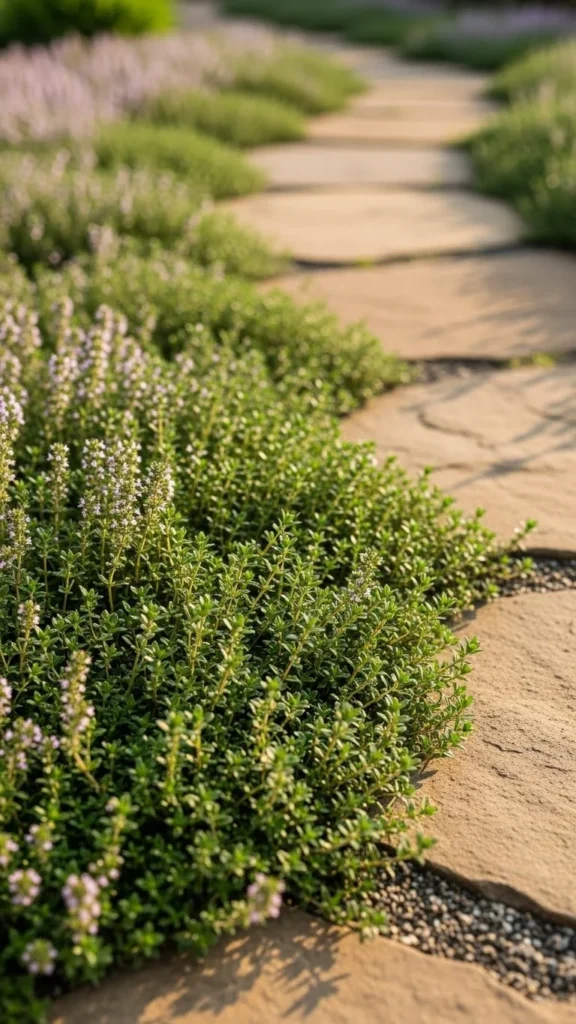 Creeping Thyme Lookalike Border