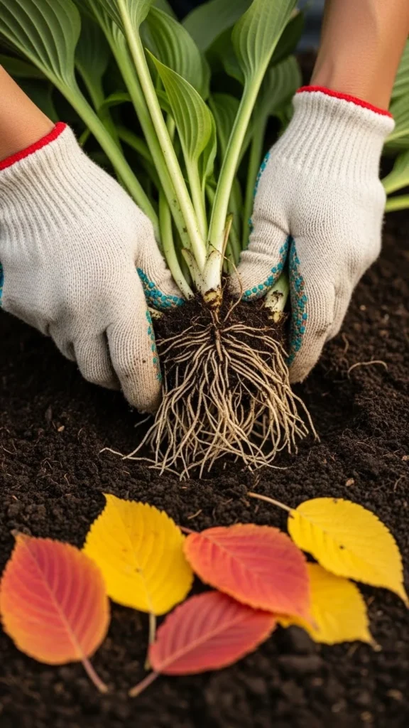 Divide and Transplant Overgrown Plants