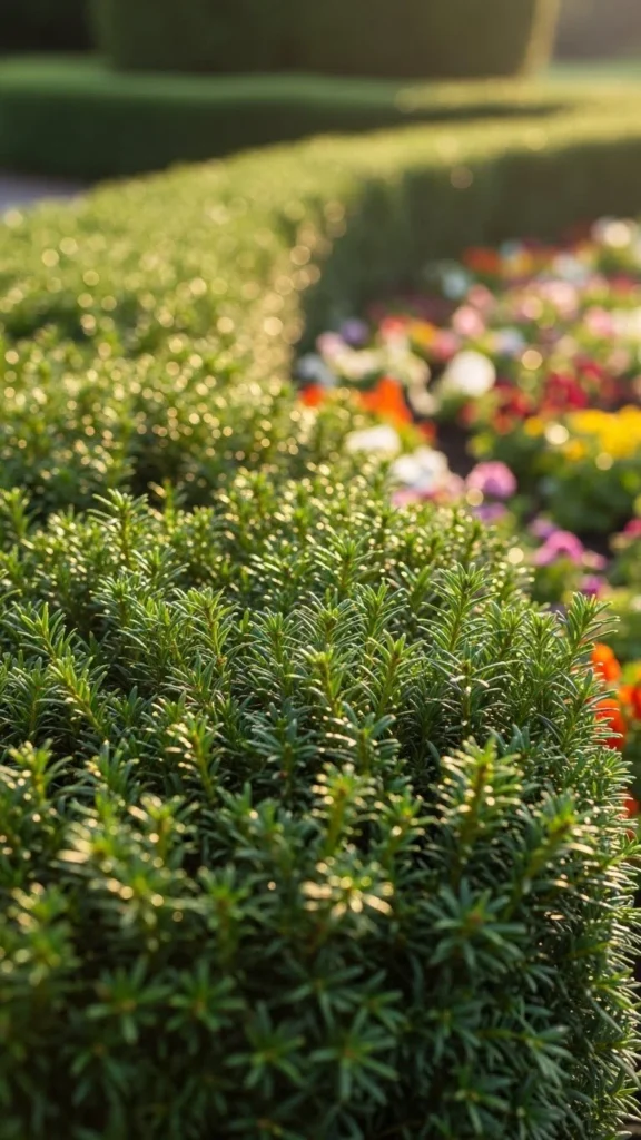 Dwarf Yew Garden Frame
