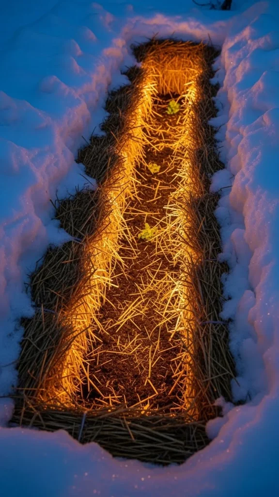 Earth-Sheltered Trench Beds