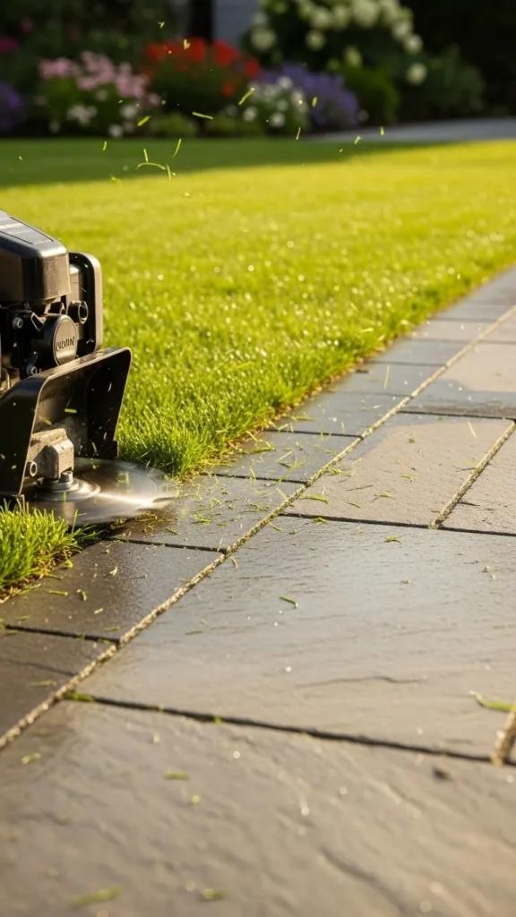 Edge the Lawn for Clean Lines