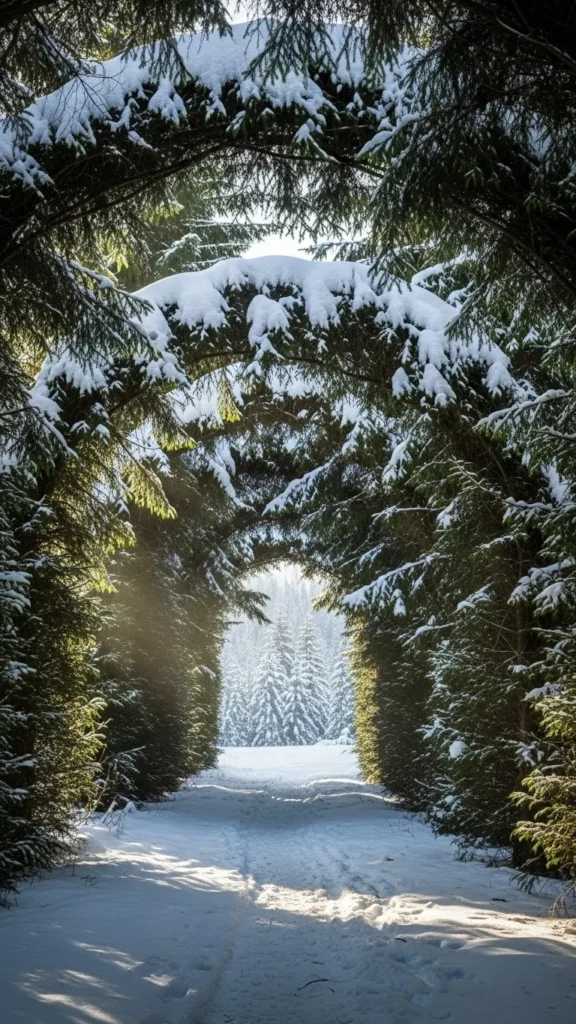 Evergreen Archway Path