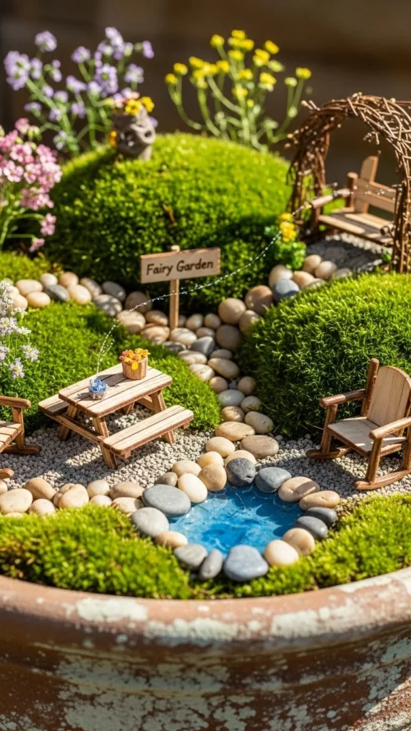 Fairy Garden in a Pot