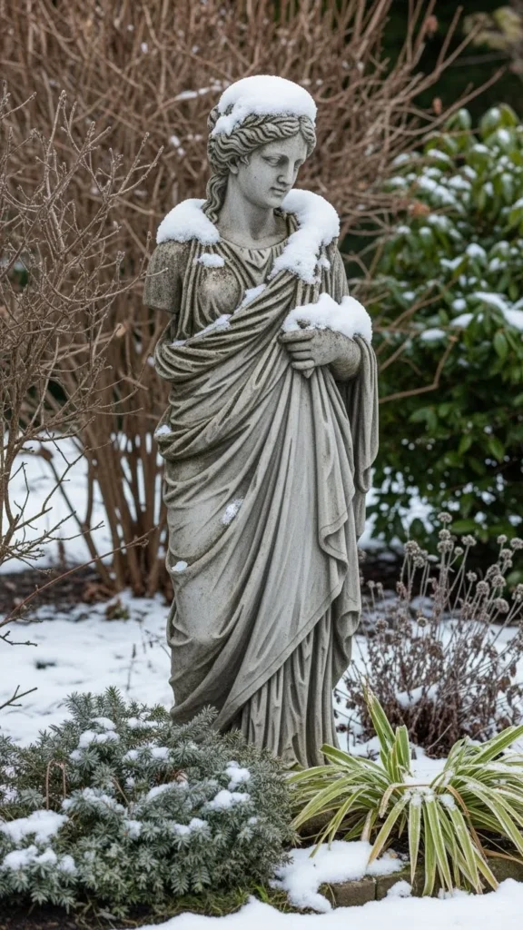 Frost-Friendly Garden Statues