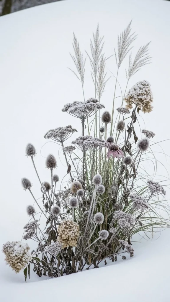 Frost-Kissed Botanical Gallery