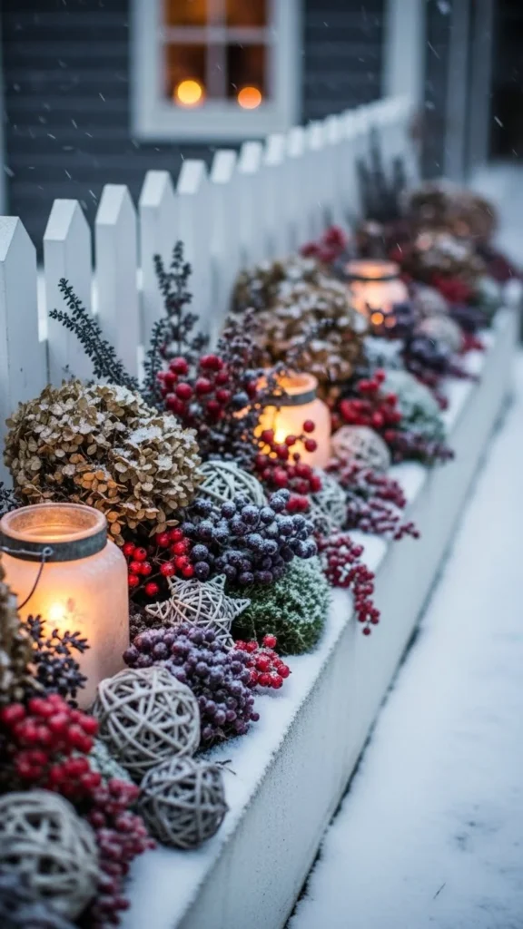 Frosted Cottage Garden