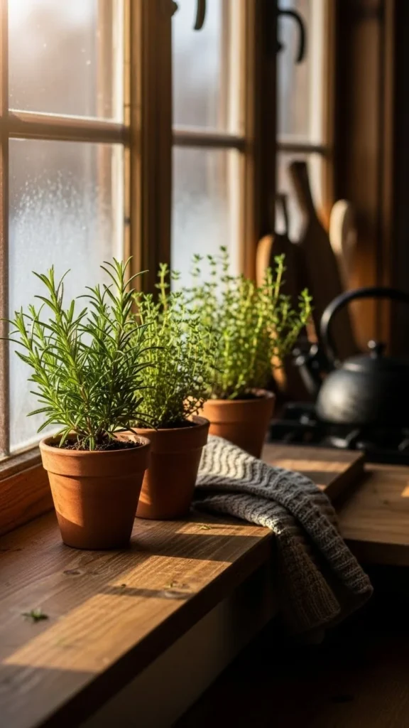 Growing Evergreen Herbs Indoors as Backup