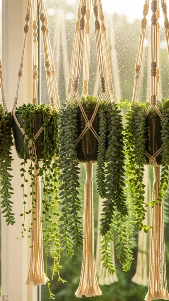 Hanging Succulent Baskets