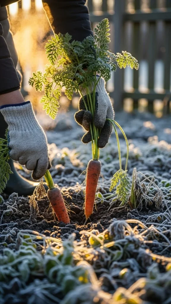 Harvest Before Deep Freeze
