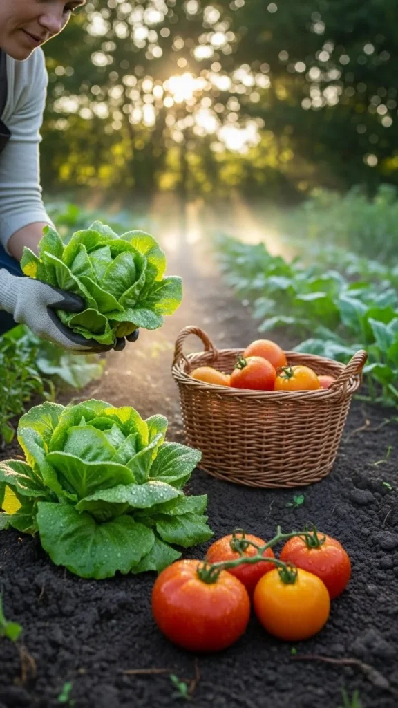 Harvest Early in the Morning