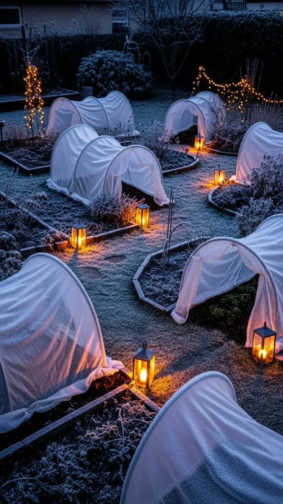 How to Build Winter Plant Shelters