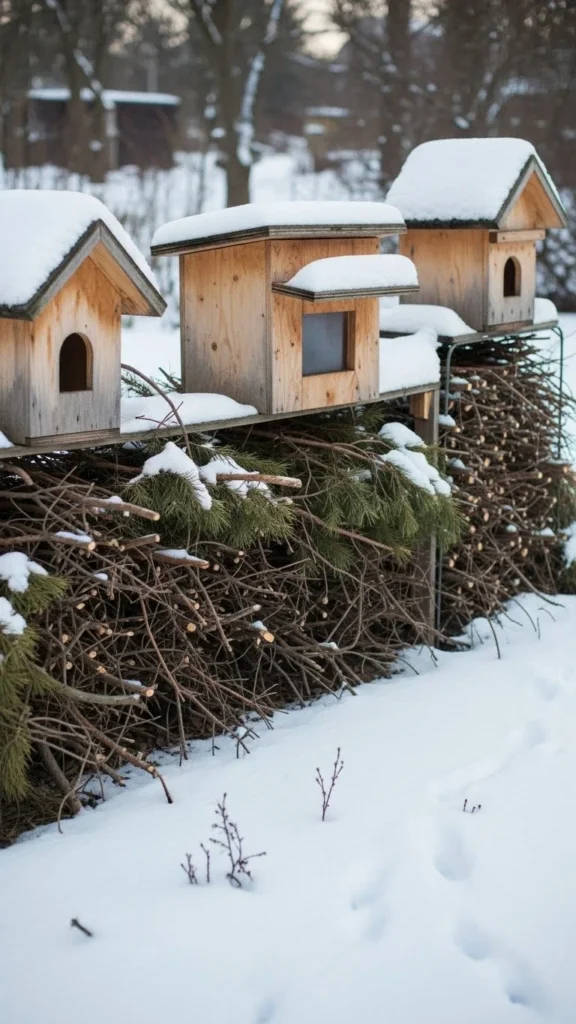 How to Build Winter Wildlife Habitats