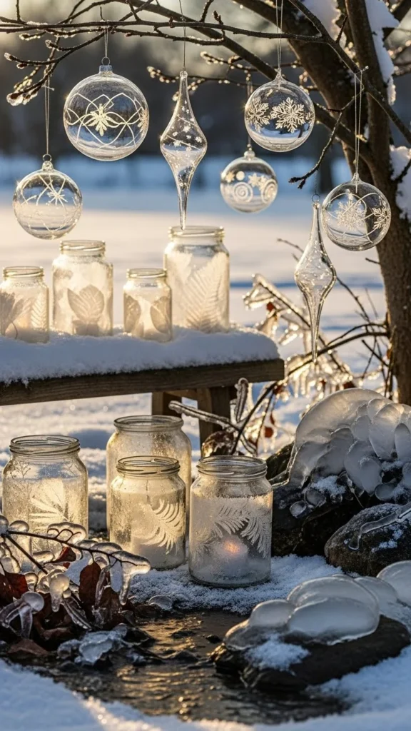 Ice & Glass Reflection Garden