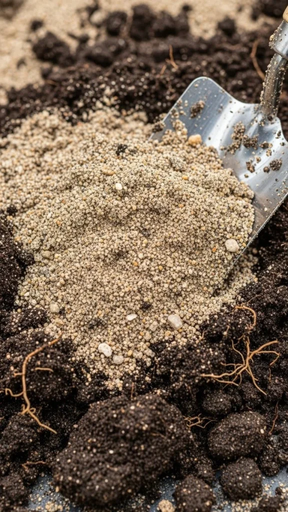 Improve Drainage With Coarse Sand