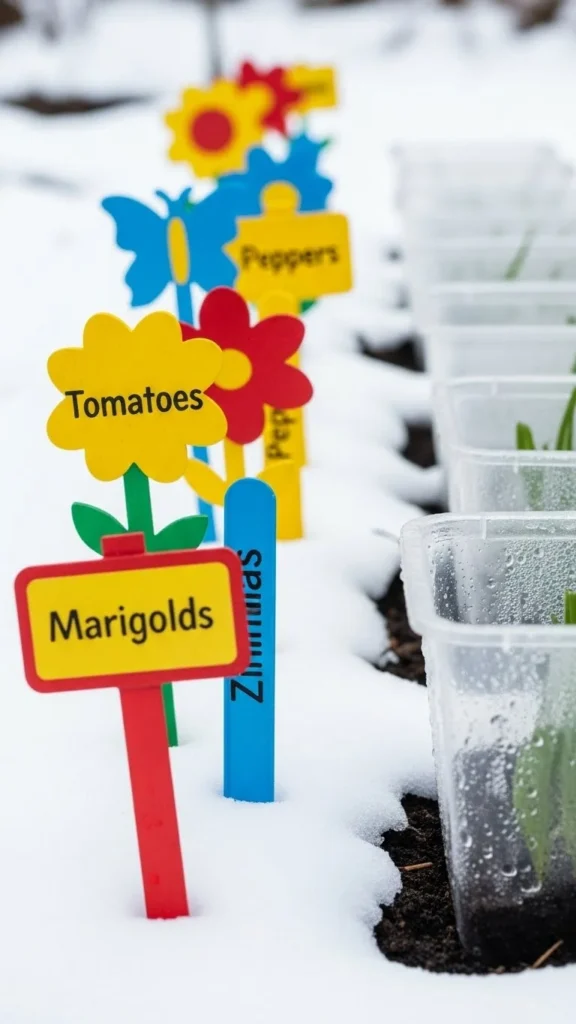 Label Everything Before the Snow Arrives