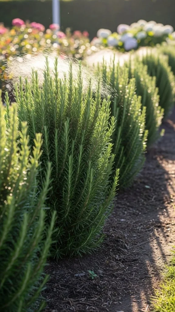 Lavender-Look Rosemary Border