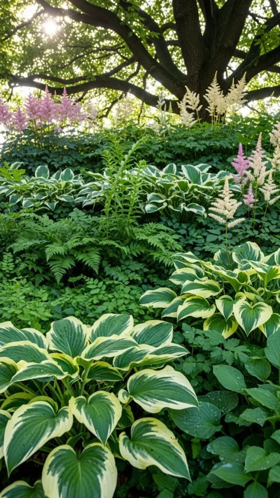 Layer Shade-Loving Plants