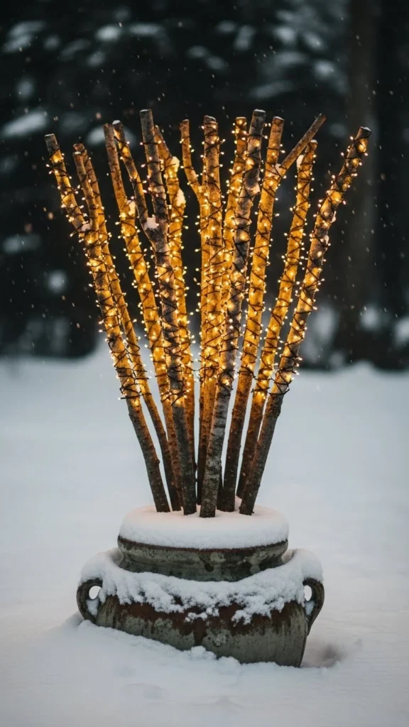 Lighted Branch Bundles