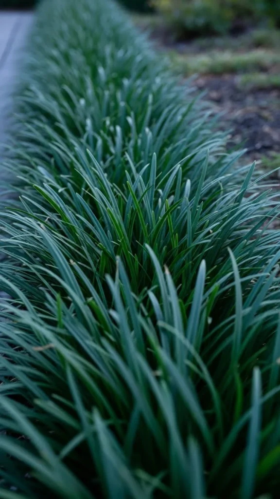 Liriope Grass Border