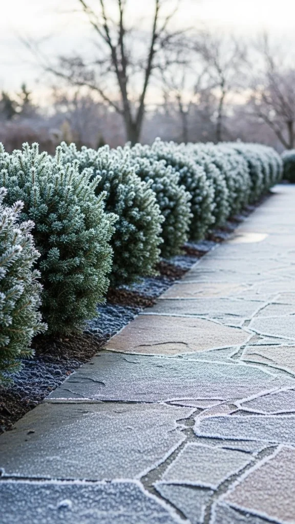 Low Evergreen Hedges